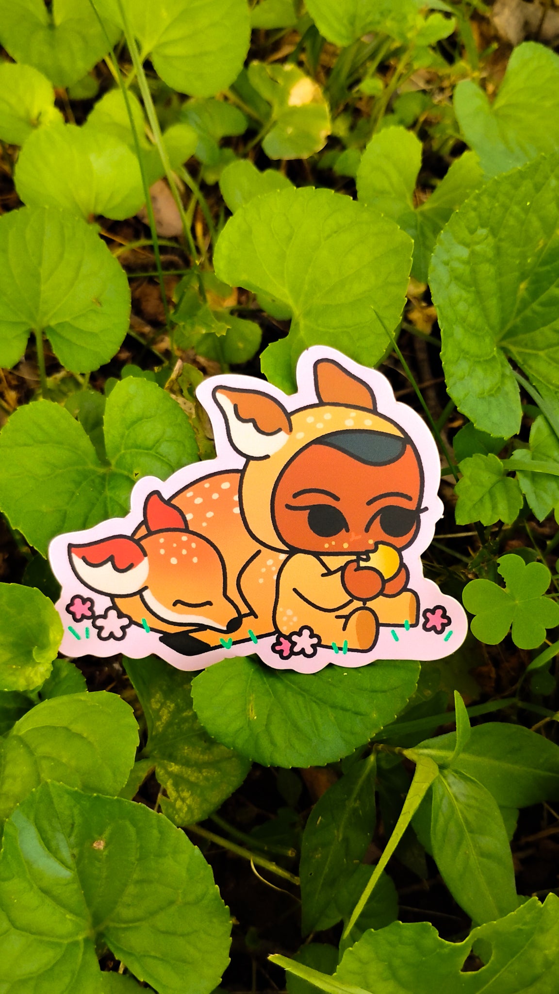 Friends From Nara Die-Cut Sticker