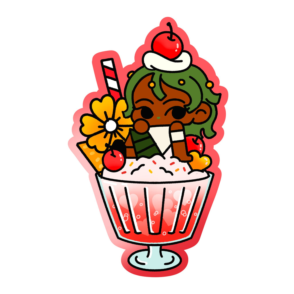 Pretty Parfaits Die-Cut Stickers