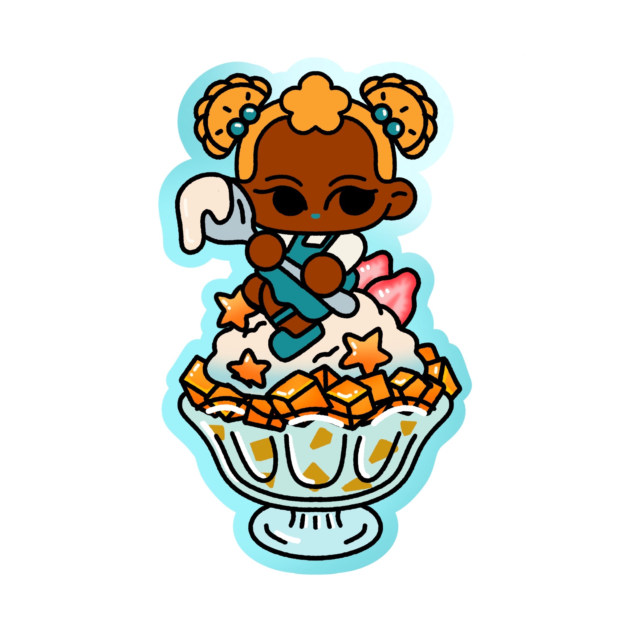 Pretty Parfaits Die-Cut Stickers