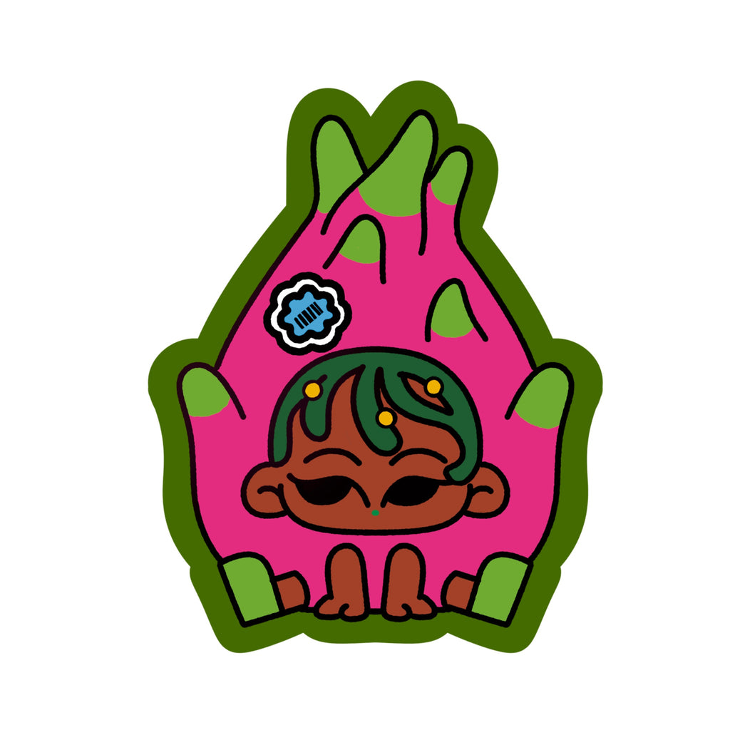 Tropical Fruity Cuties Die-Cut Sticker Pack