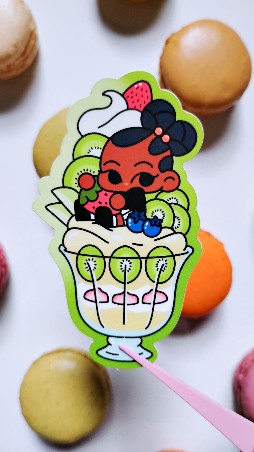 Pretty Parfaits Die-Cut Stickers